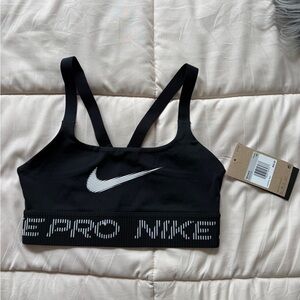 Nike Pro Black Sports Bra